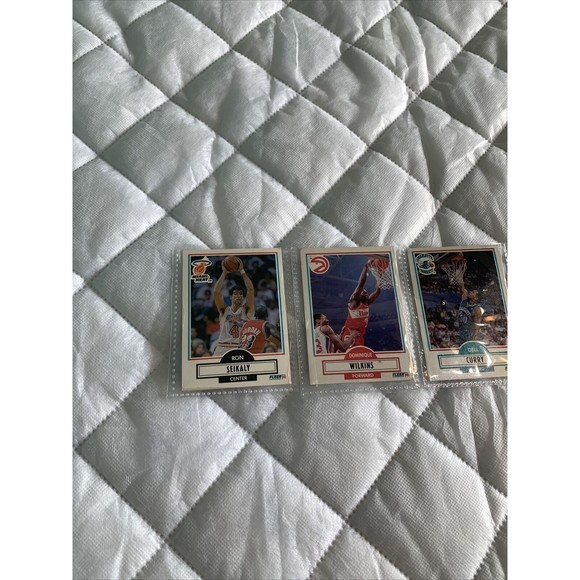 1990 Fleer NBA Basketball Cards Lot of 6, 2 Ron Seikalys, 2 Wilkins, GROOVY ☄️💎 - Picture 12 of 13